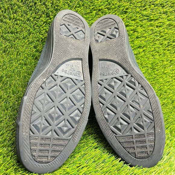 Converse Chuck Taylor All Star Ox Mens Size 12 Black Athletic Shoes Sneakers - Picture 7 of 10